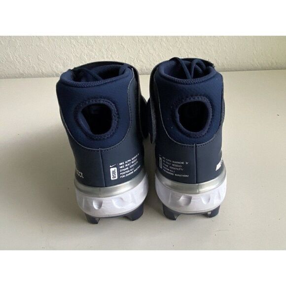 Nike Alpha Huarache 3 High Mens Baseball Cleats Men’s Sz 14 Navy Blue CZ4455-400 - Picture 6 of 11